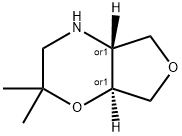 2H-Furo[3,4-b]-1,4-oxazine,hexahydro-2,2-dimethyl-,(4aR,7aS)-rel- 结构式