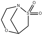 4-oxa-7lambda6-thia-1-azabicyclo[3.2.1]octane-7,7-dione 结构式