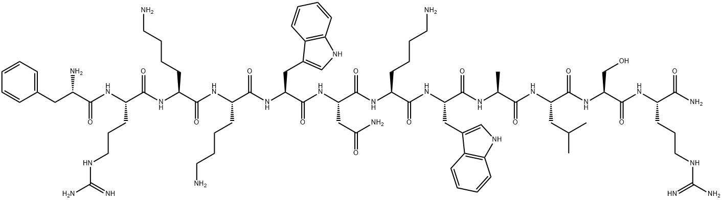 PAMP-12(人,猪) 结构式