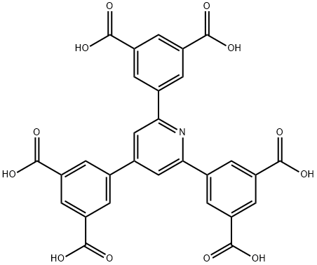 5,5',5"-(pyridine-2,4,6-triyl)triisophthalic acid 结构式