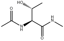 (2S,3R)-2-acetamido-3-hydroxy-N-methylbutanamide 结构式