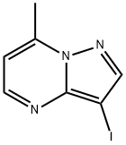 3-iodo-7-methylpyrazolo[1,5-a]pyrimidine 结构式