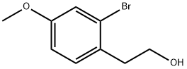 2-(2-溴-4-甲氧基苯基)乙-1-醇 结构式