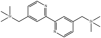 2,2'-Bipyridine, 4,4'-bis[(trimethylsilyl)methyl]- 结构式