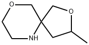 2,9-Dioxa-6-azaspiro[4.5]decane, 3-methyl- 结构式