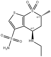 Dorzolamide Impurity 2 结构式