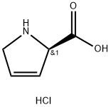 N-BOC-3,4-脱氢-D-脯氨酸盐酸盐 结构式