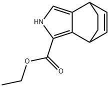 4,7-二氢-4,7-乙醇-2H-异吲哚-1-羧酸乙酯 结构式