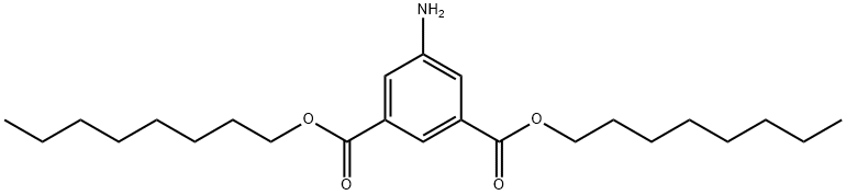 5-氨基间苯二甲酸二辛酯 结构式