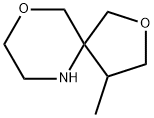 2,9-Dioxa-6-azaspiro[4.5]decane, 4-methyl 结构式