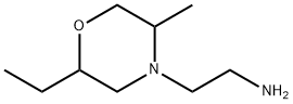4-Morpholineethanamine, 2-ethyl-5-methyl- 结构式