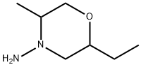 4-Morpholinamine, 2-ethyl-5-methyl- 结构式