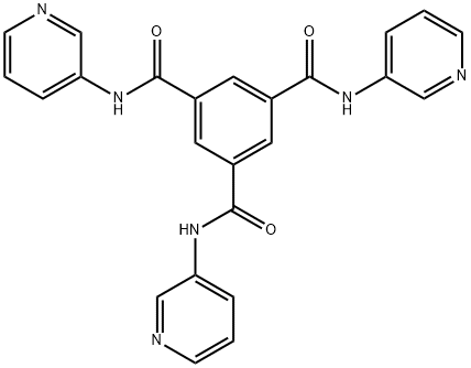 N1,N3,N5-TRIS(PYRIDIN-4-YL)BENZENE-1,3,5-TRICARBOXAMIDE 结构式