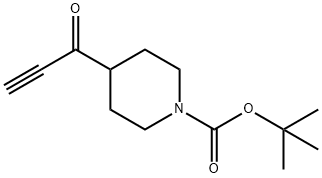 4-丙酰基哌啶-1-羧酸叔丁酯 结构式