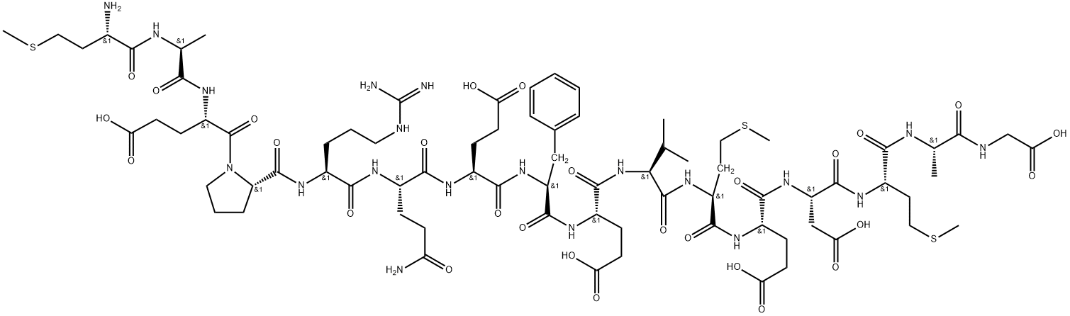 Tau Peptide (1-16) 结构式