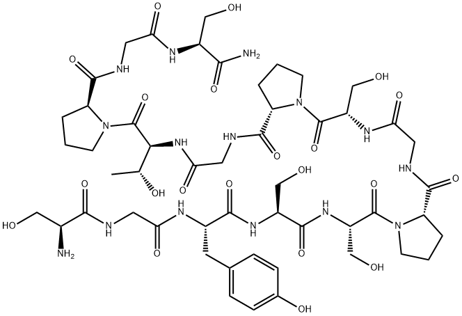 TAU PEPTIDE (512-525) AMIDE 结构式