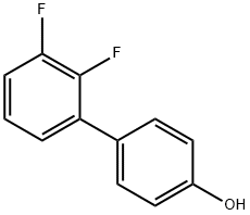 4-(2,3-Difluorophenyl)phenol 结构式