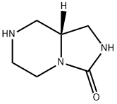 (R)-六氢咪唑并[1,5-A]吡嗪-3(2H)-酮 结构式