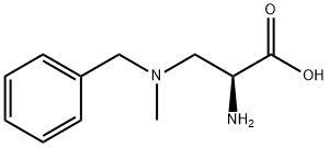 2-氨基-3-(苄基(甲基)氨基)丙酸 结构式