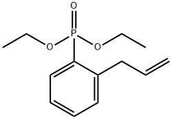 Phosphonic acid, P-[2-(2-propen-1-yl)phenyl]-, diethyl ester 结构式