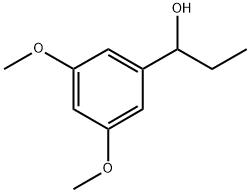 1-(3,5-二甲氧苯基)丙烷-1-醇 结构式