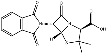 6β-Phthalimidopenicillanic Acid 结构式