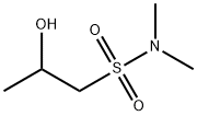 2-羟基-N,N-二甲基丙烷-1-磺酰胺 结构式