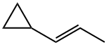 Cyclopropane, (1E)-1-propen-1-yl- 结构式