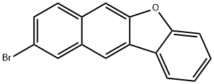 9-溴萘并[2,3-B]苯并呋喃 结构式
