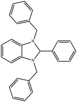 1,3-二苄基苯并咪唑 结构式