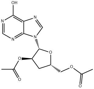 3''-Deoxyinosine 2’,5’-Diacetate 结构式