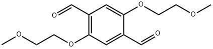 1,4-Benzenedicarboxaldehyde, 2,5-bis(2-methoxyethoxy)- 结构式