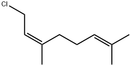 2,6-Octadiene, 1-chloro-3,7-dimethyl-, (2Z)- 结构式