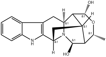 Rauvovertine A 结构式