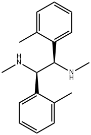 1,2-Ethanediamine, N1,N2-dimethyl-1,2-bis(2-methylphenyl)-, (1R,2R)- 结构式