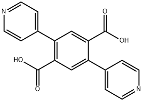 2,5-二(吡啶-4-基)对苯二甲酸 结构式