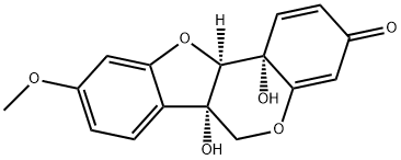 Pterocarpadiol B 结构式