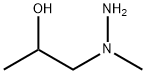1-(1-甲基肼基)丙-2-醇 结构式
