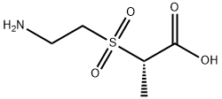 (S)-2-((2-氨基乙基)磺酰基)丙酸 结构式