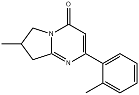 7-甲基-2-(邻甲苯基)-7,8-二氢吡咯并[1,2-A]嘧啶-4(6H)-酮 结构式