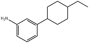 3-(4-乙基环己基)苯胺 结构式