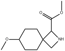 7-甲氧基-2-氮杂螺[3.5]壬烷-1-甲酸甲酯 结构式