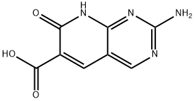 2-氨基-7-氧代-1,7-二氢吡啶并[2,3-D]嘧啶-6-甲酸 结构式