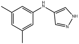 N-(3,5-二甲基苯基)-1H-吡唑-4-胺 结构式