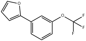 Furan, 2-[3-(trifluoromethoxy)phenyl]- 结构式