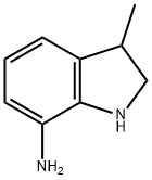 3-methyl-2,3-dihydro-1H-indol-7-amine 结构式