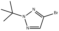 2H-1,2,3-Triazole, 4-bromo-2-(1,1-dimethylethyl)- 结构式