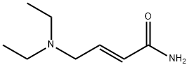 (E)-4-(二乙基氨基)丁-2-烯酰胺 结构式