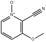3-Methoxy-1-oxy-pyridine-2-carbonitrile 结构式