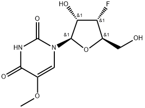 3'-Deoxy-3'-fluoro-5-Methoxyluridine 结构式